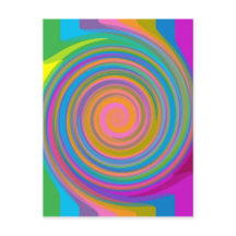 Colorful swirl design