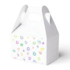 Colorful swirls Gable box