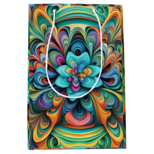 Colorful Swirls Gift Bag