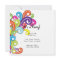 Colorful Swirls Party Invitation