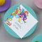 Colorful Swirls Party Invitation