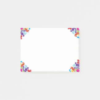 Colorful Swirls Post-it® Notes