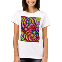 Colorful Swirls T-Shirt