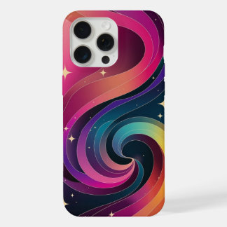 Colorful Swirly Gradient Wallpaper Phone Case