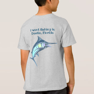 Colorful Swordfish Fishing Souvenir T-Shirt