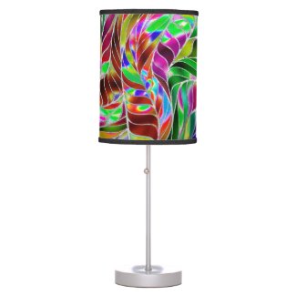 Colorful table lamp