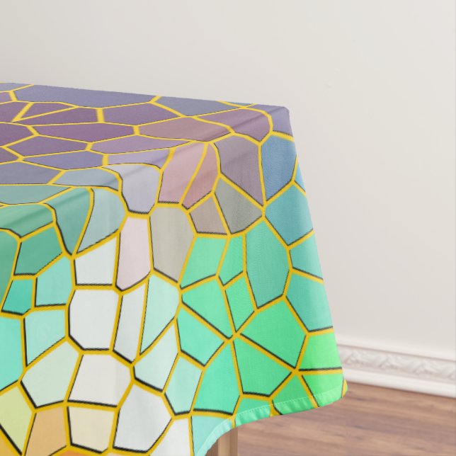 Colorful   tablecloth (In Situ)