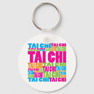 Colorful Tai Chi Keychain
