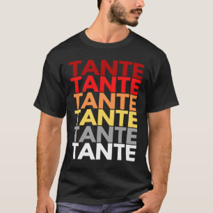 Colorful Tante in Dutch Aunt in Dutch Tante T-Shirt