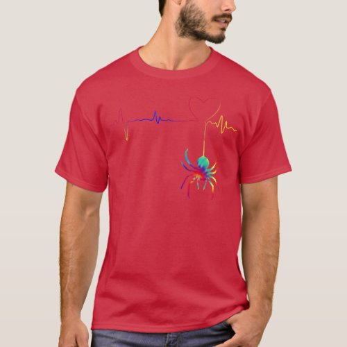 Colorful Tarantula  Arthropod Arachnid Spider Love T_Shirt