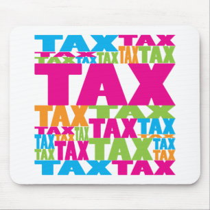 Colorful Tax Mouse Pad