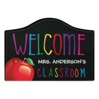 Colorful Teachers Classroom Welcome