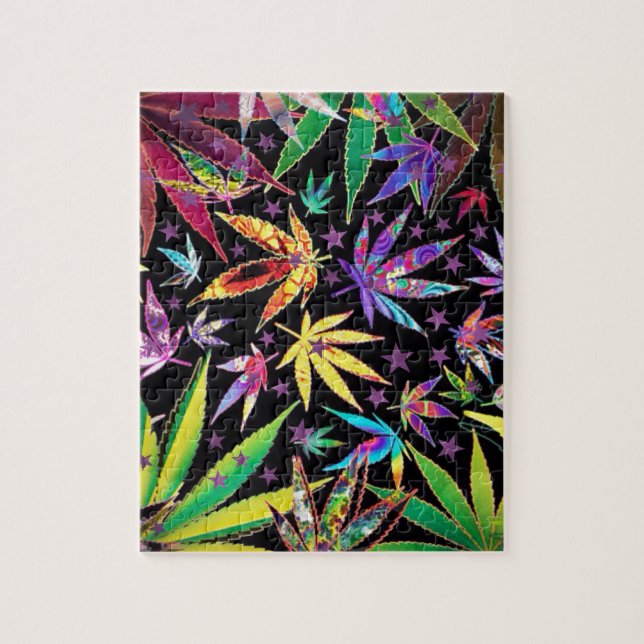 Colorful teenage jigsaw puzzle (Vertical)