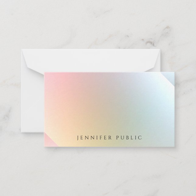 Colorful Template Elegant Modern Minimalist (Front)