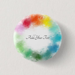 Colorful Template Hand Script Custom Modern Button