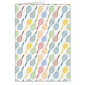 colorful tennis rackets pattern (Front)