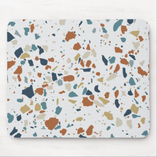 Colorful Terrazzo Digital Pattern Mouse Pad