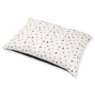 Colorful Terrazzo Print Stylish Dog Bedding Pet Bed