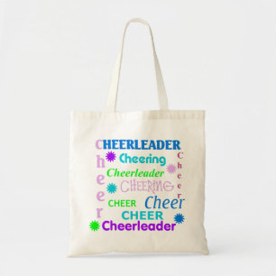 Colorful Text Cheerleader Bag
