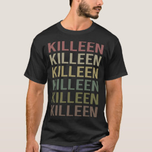 Colorful Text Killeen T-Shirt