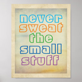 colorful text motivational quote poster wall art