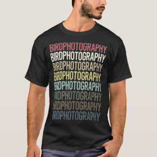 Colorful Text Photography Photographer Camera T-Shirt