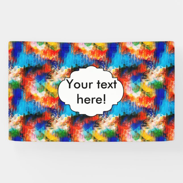 Colorful texture banner (Horizontal)