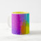 "Colorful Texture Mix" Designer Coffee Mug