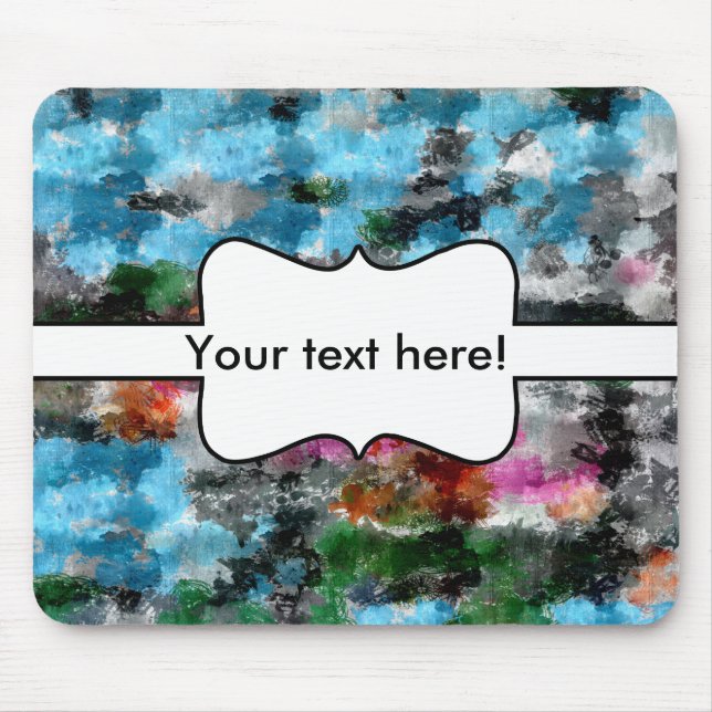 Colorful texture mouse pad (Front)