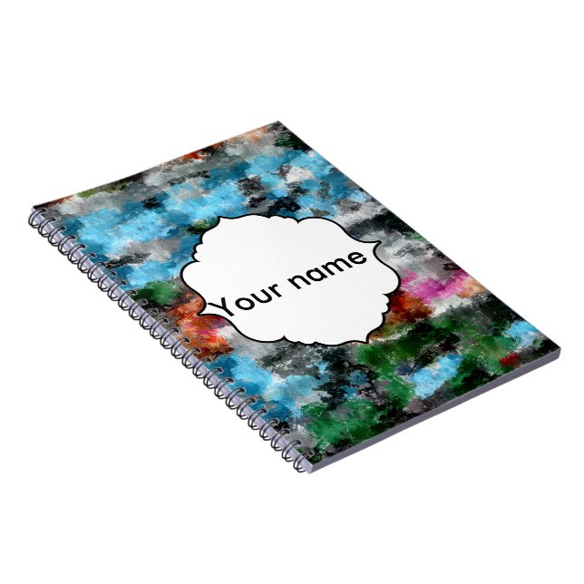 Colorful texture notebook (Right Side)