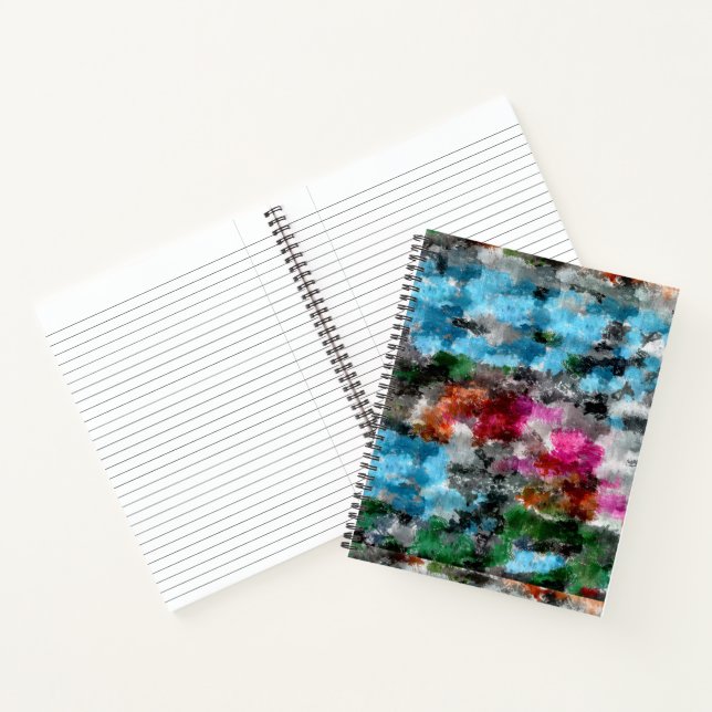 Colorful texture notebook (Inside)