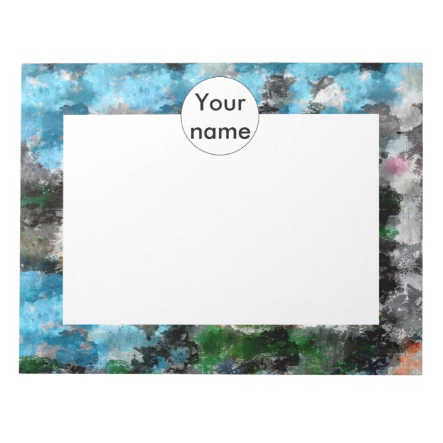 Colorful texture notepad (Front)