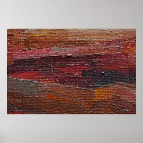 Colorful textured background from oil paints part poster