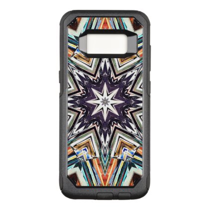 Colorful Textured Star OtterBox Commuter Samsung Galaxy S8 Case