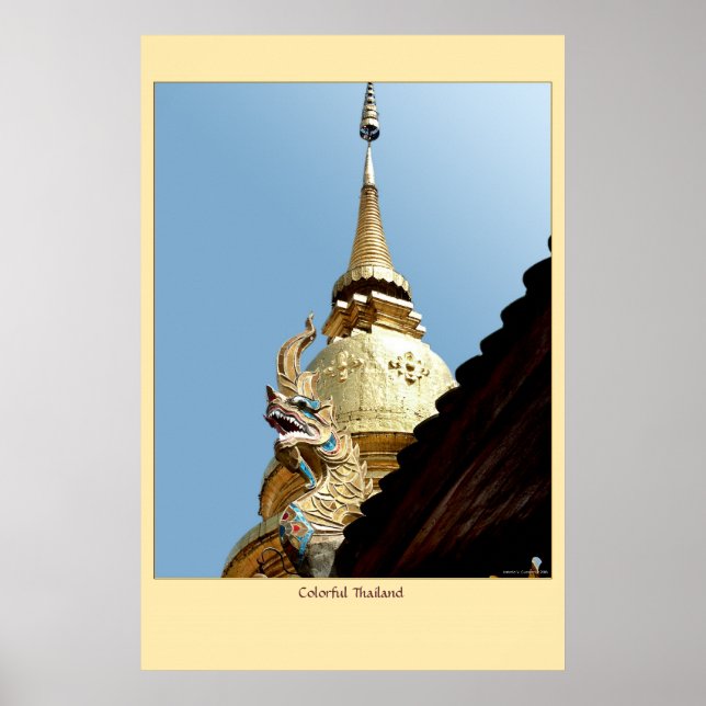 Colorful Thailand Poster (Front)