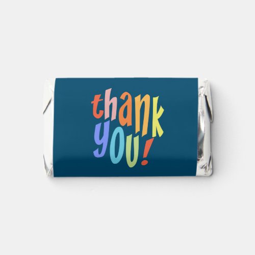 Colorful Thank You Appreciation Hersheys Miniatures