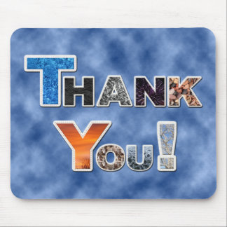 Colorful Thank You Mousepad