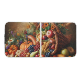 Colorful/Thanksgiving/Cornucopia/Fall Beer Pong Table