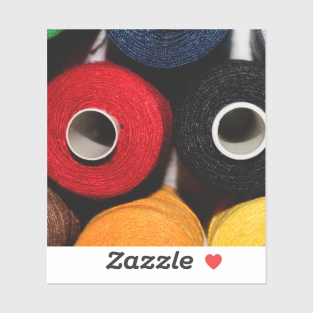 Colorful Threads Sticker (Sheet)