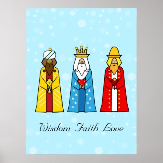 Colorful Three Kings