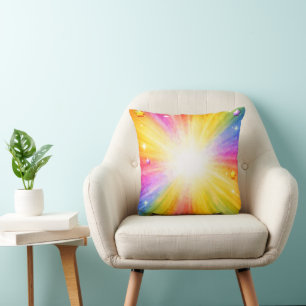 Colorful Throw Pillow