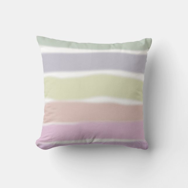 Colorful Throw Pillow (Front)