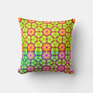 Colorful Throw Pillow
