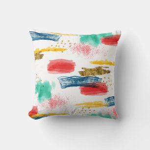 Colorful Throw Pillow