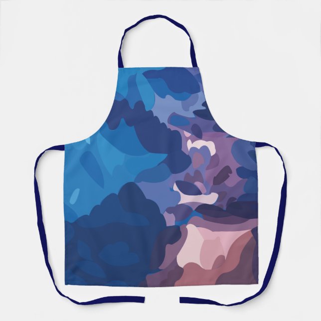 Colorful Thunderstorm Clouds  Apron (Front)