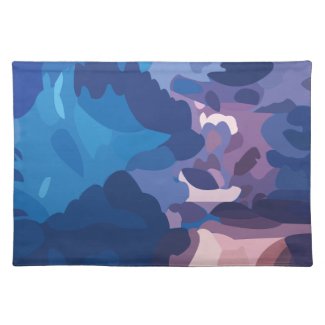 Colorful Thunderstorm Clouds 