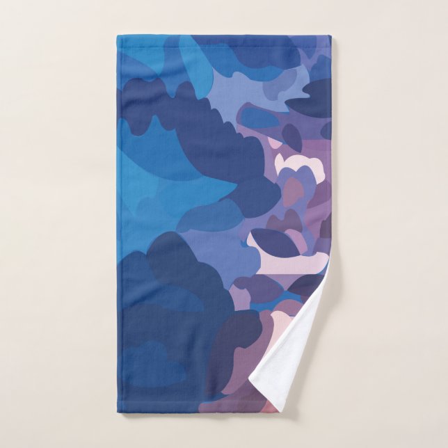 Colorful Thunderstorm Clouds  Hand Towel (Hand Towel)