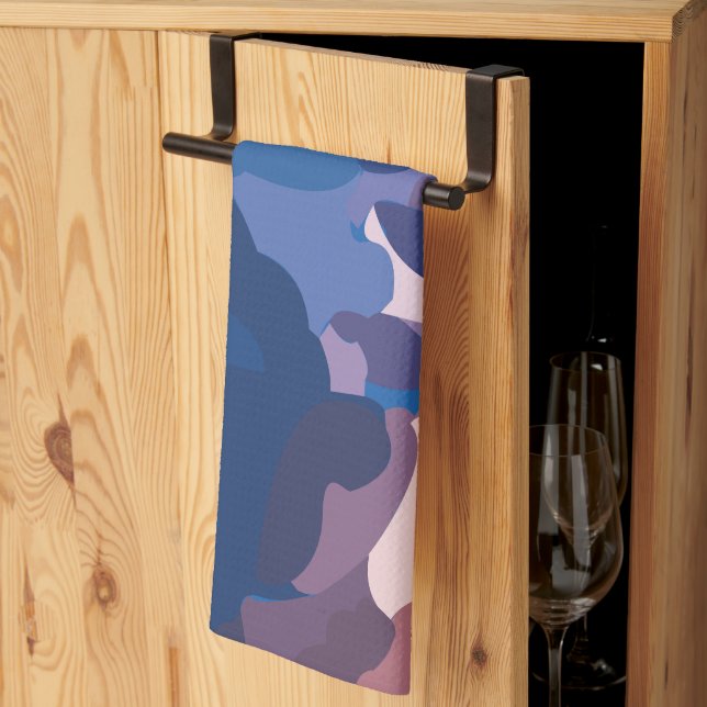 Colorful Thunderstorm Clouds  Kitchen Towel (Thirds Fold)