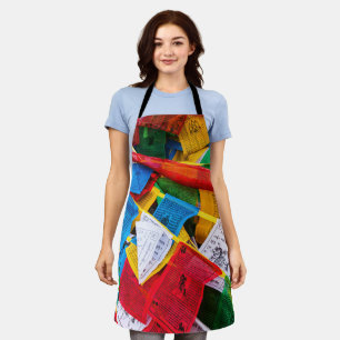 Colorful Tibetan prayer flags - Tibet Apron