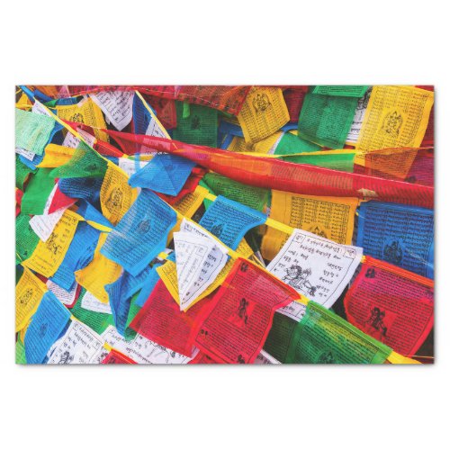 Colorful Tibetan prayer flags _ Tibet Tissue Paper